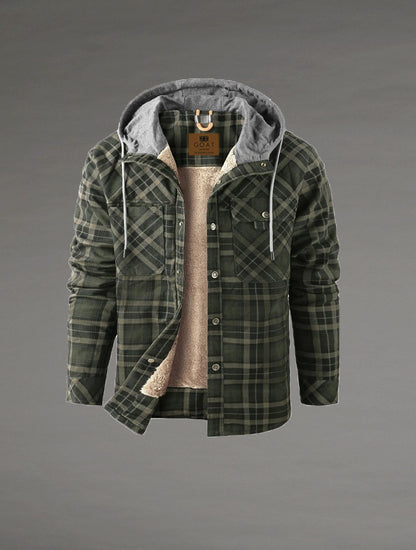 Campera de Algodón Verde oscura