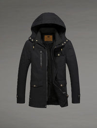 Thumbnail for Campera de Algodón Negra