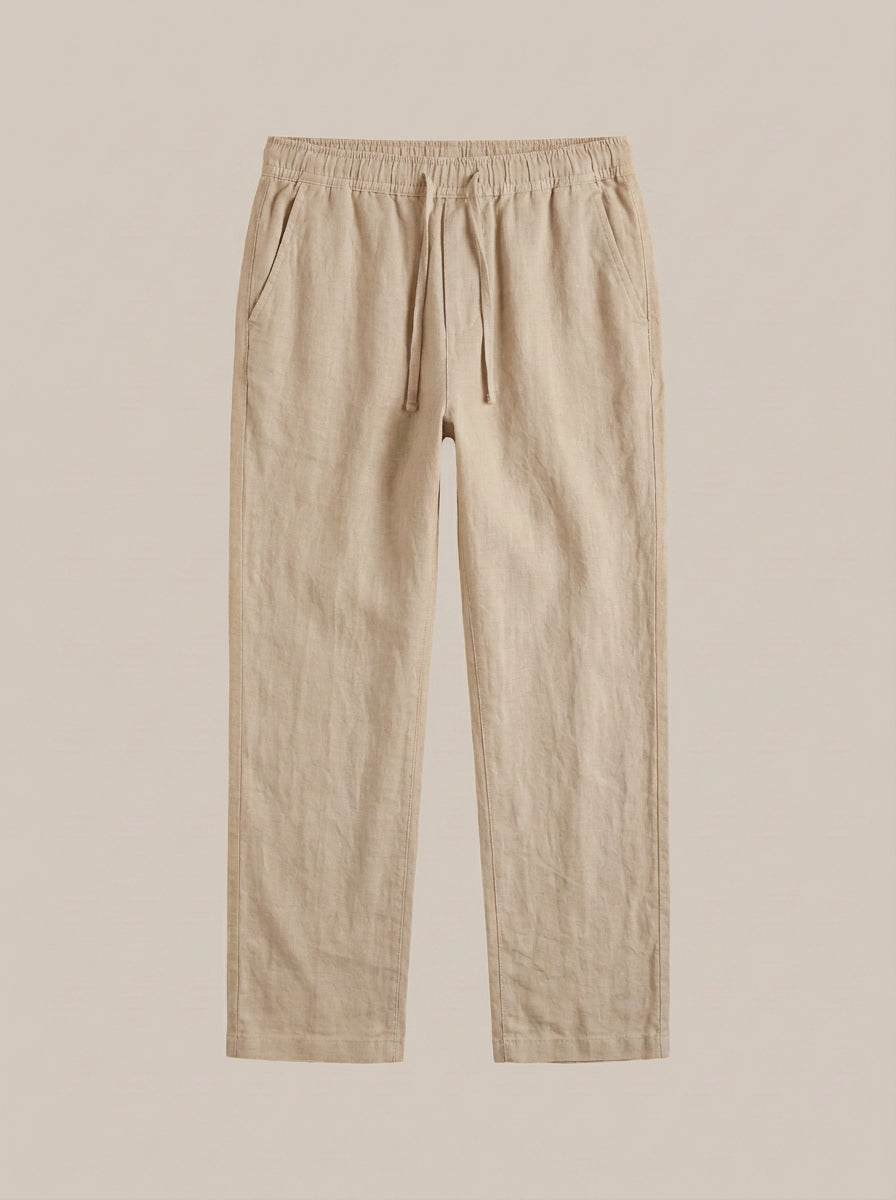 Pantalon de Bambula y lino
