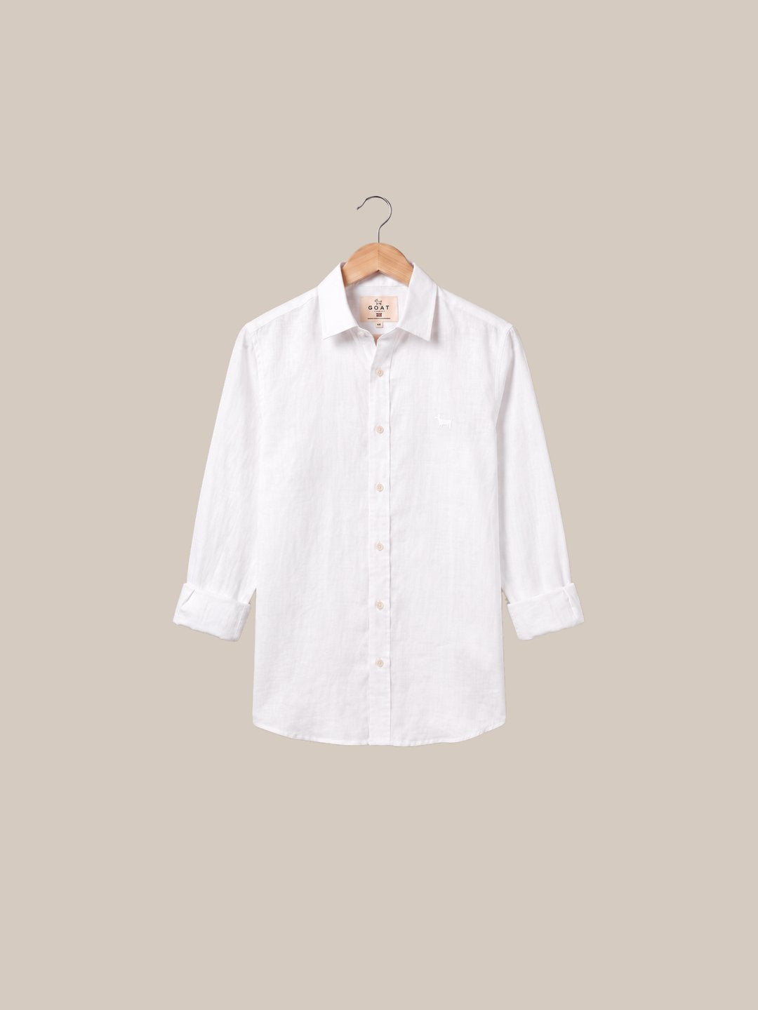 Camisa Kensington Poplin - arremangada