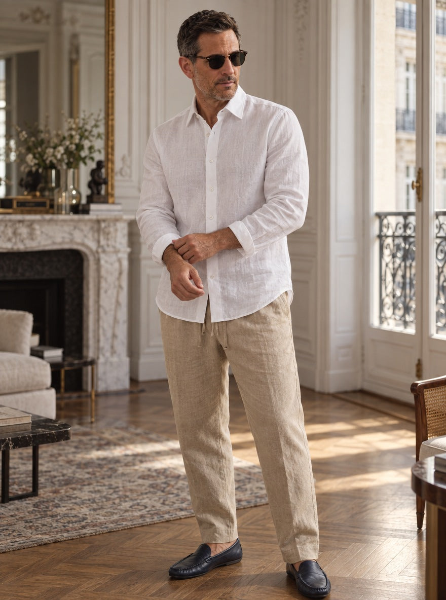 Camisa Kensington Poplin - detalle