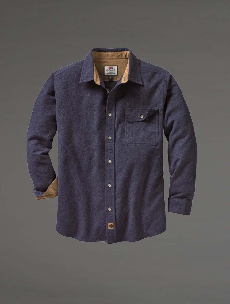 Camisa con cuello de Pana