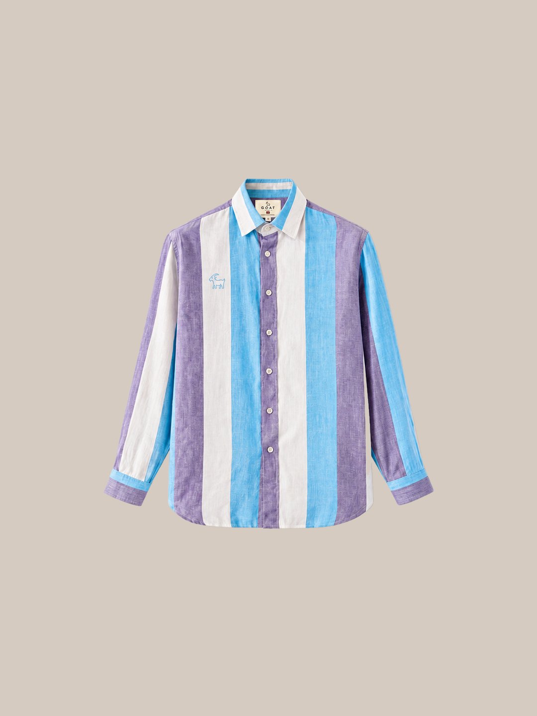 Camisa London Eye manga larga - 3 celeste fondo beige.jpg