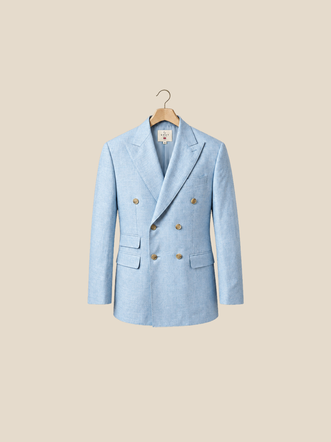 Exclusive Blazer Regent's Park Double-Breasted — encuadre y fondo de Camisas de Verano