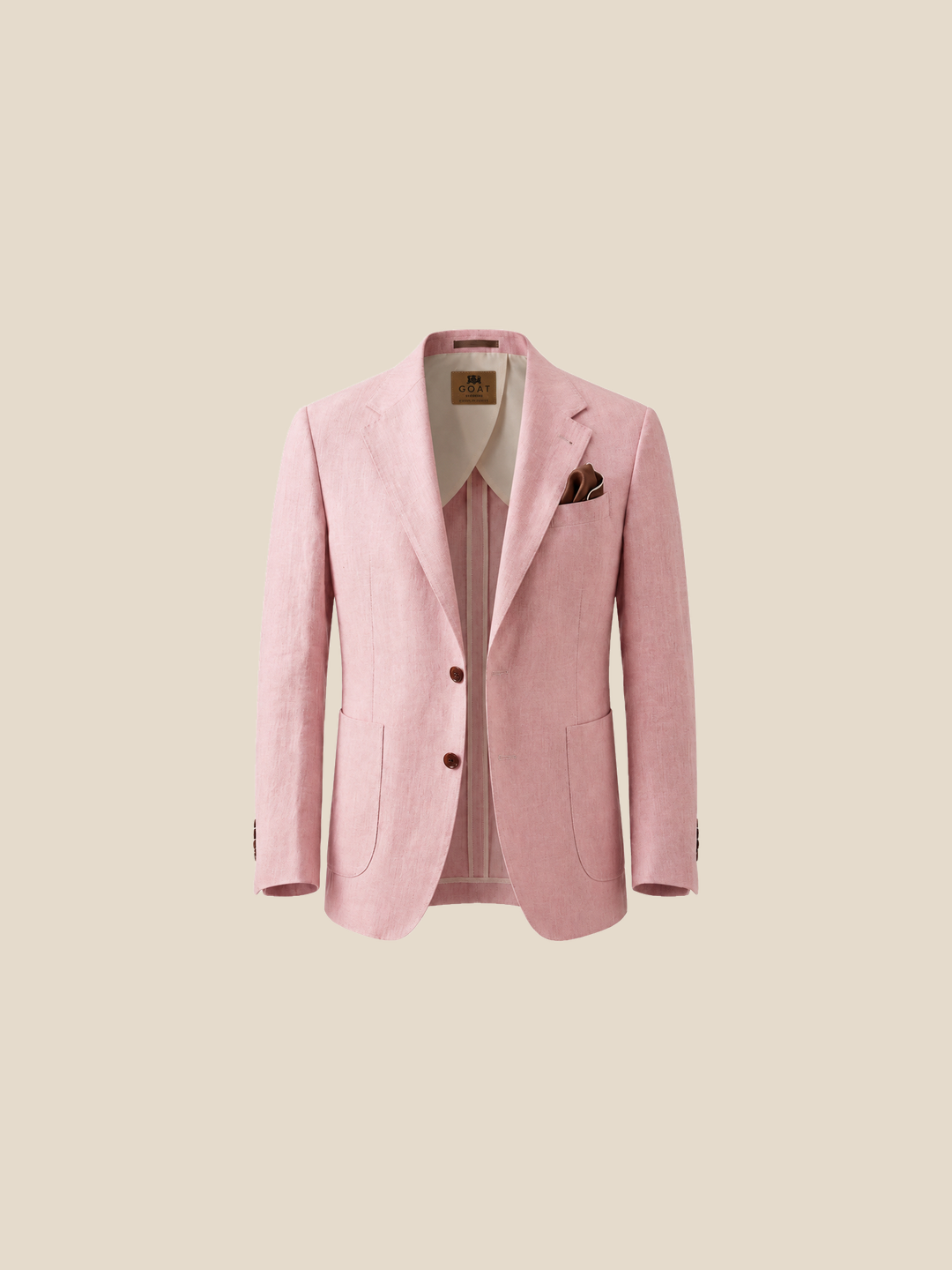 Blazer Cadogan Linen — portada centrada Luxury Tailoring