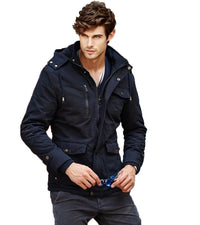 Thumbnail for Campera de Algodón Verde Oscura