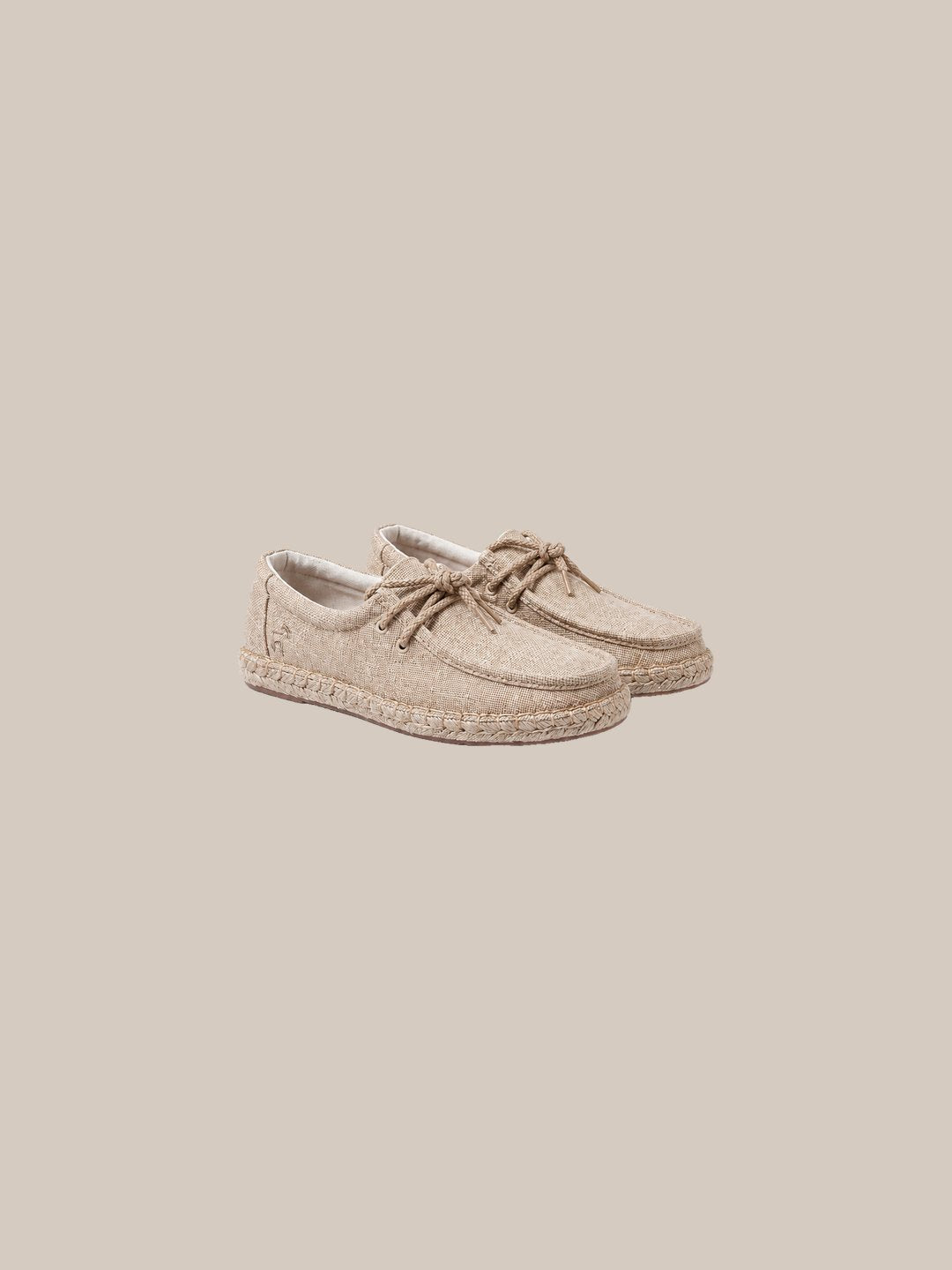 Zapato Wimbledon Linen Espadrille — 12 khaki par - IA.jpg