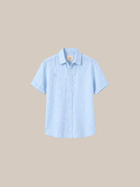 Thumbnail for Camisa 100% Lino (Black Line) — 1 celeste - IA.jpg