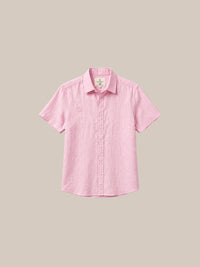 Thumbnail for Camisa 100% Lino (Black Line) — 1 rosado - IA Gemini.jpg