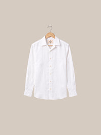 Thumbnail for Camisa Chelsea Linen Camp Collar — Modelo 56 blanca percha - IA.jpg