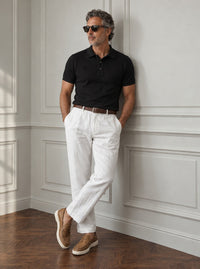 Thumbnail for Polo Chemise — Polo Chemise negro - Modelo A2 detalle GPT.jpg