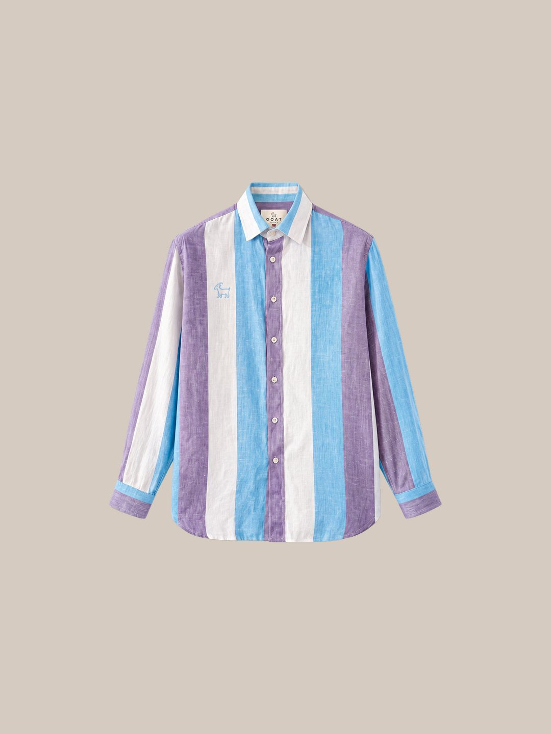 Camisa London Eye mang larga (100% lino) — 2 celeste - IA Gemini.jpg