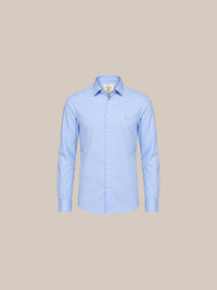 Thumbnail for Camisa Knightsbridge Sky Blue Poplin — Modelo 53 celeste plano - IA.jpg