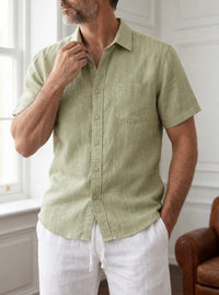 Thumbnail for Camisas Mayfair — Mayfair verde - Modelo K detalle GPT.jpg