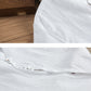 Camisa de lino abotonada manga corta beige