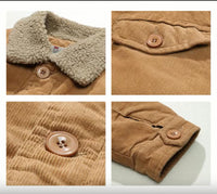 Thumbnail for Chaqueta de Corderito Marrón