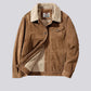 Chaqueta de Corderito Marrón